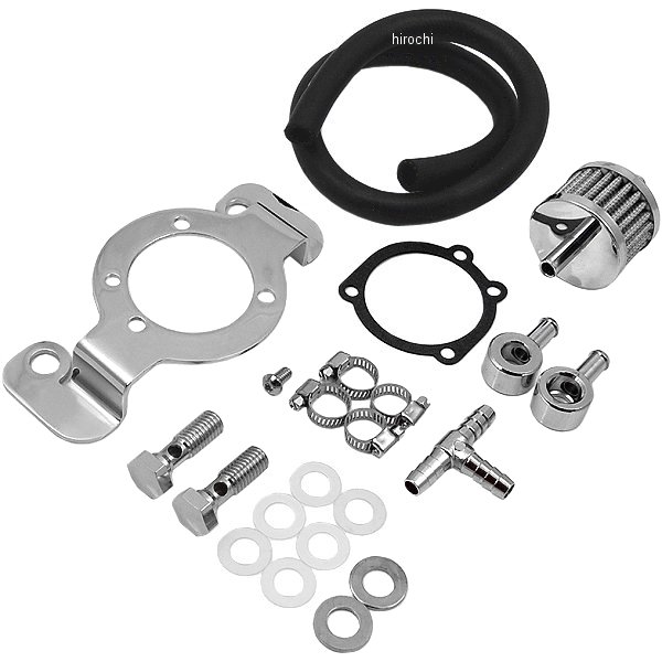 クランクケース ブリーザー サポートブラケットキット 07年以降 XL