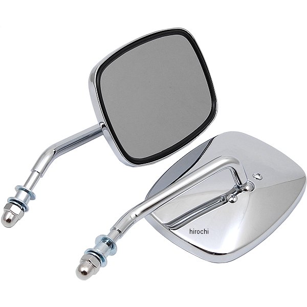 ミラー スクエア ショートステム (左右ペア)