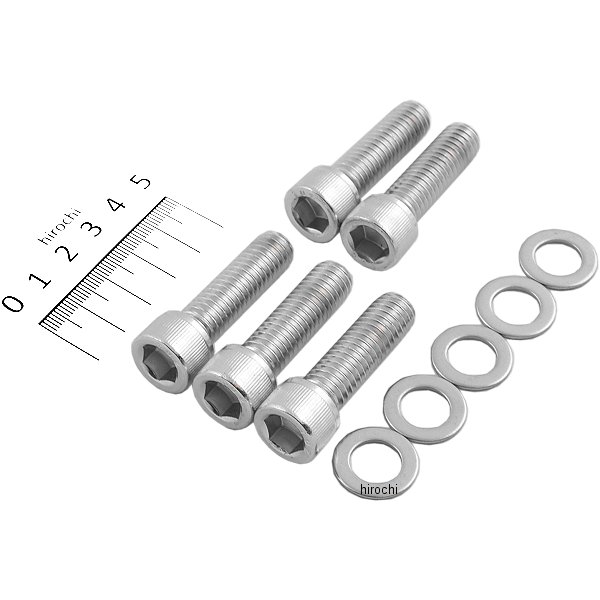 99101 ボルト プーリー ソケットヘッドキャップ 7/16-14x1-1/2 (5個入り)