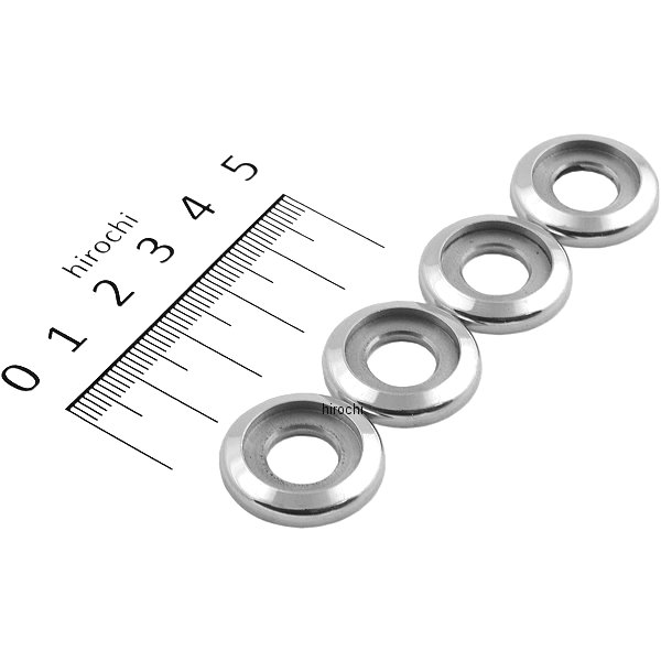 【セール特価】 ワッシャー フランジ 3/8"x 0.875インチ(22mm) (4個入り)