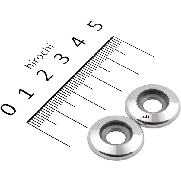 ワッシャー フランジ 1/4"x 0.750インチ(19mm) (2個入り)