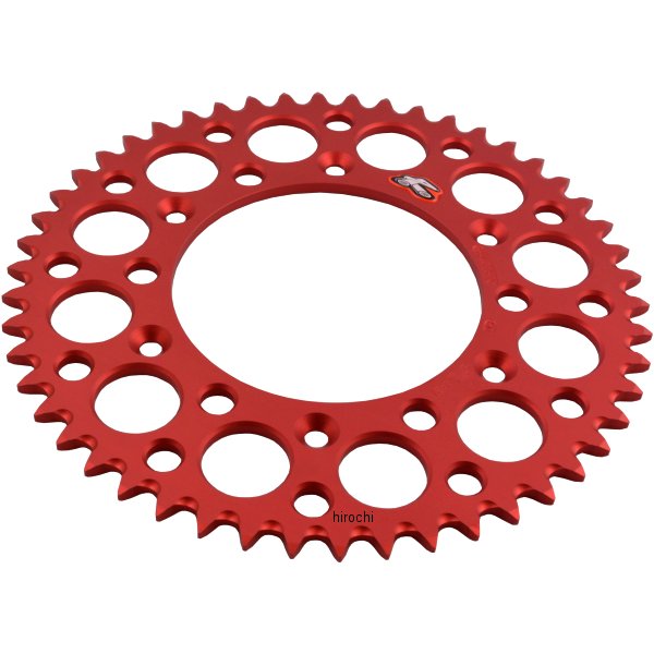 リア スプロケット 50T/520 83年以降 CRF、CR、XR アルミ 赤