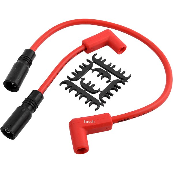 8mm プラグコード 99年-17年 ダイナ 赤