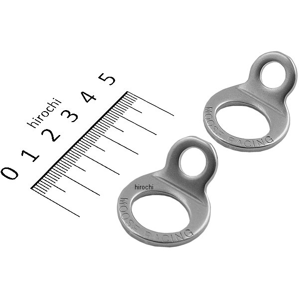 ストラップリング 8mmボルト/3/8インチ(9.5mm)穴 (左右ペア)