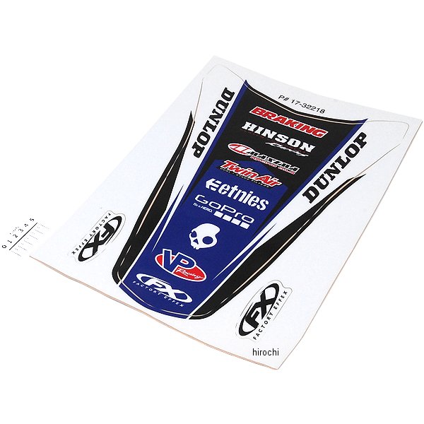 デカール リアフェンダー 03年-05年 YZ450F、YZ250F