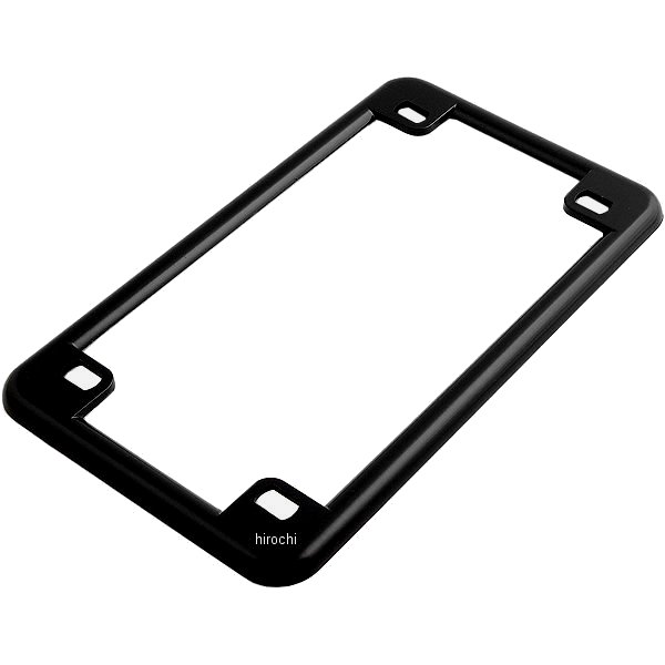 ナンバープレートフレーム 黒