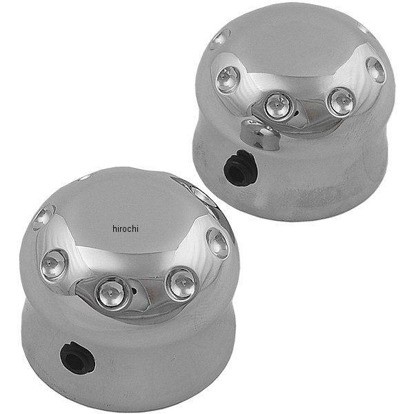 アクスル キャップ フロント 07年-20年 FLST クローム