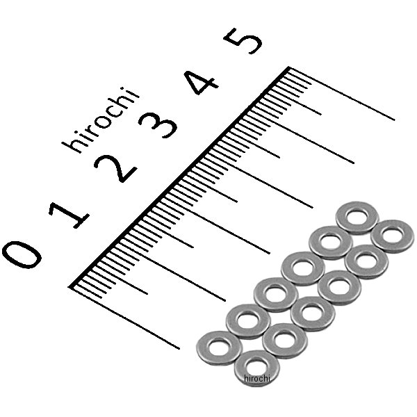 キャブレター ニードルシムキット ミクニキャブ用 (12個入り)