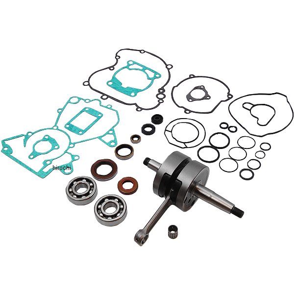 クランクシャフト ボトムエンドキット ベアリング、ガスケット付き 09年-12年 KTM 65