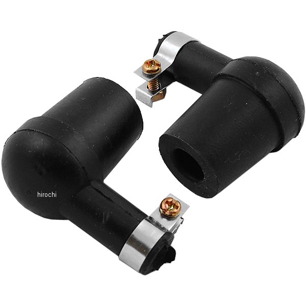 スパークプラグ キャップ NGKタイプ 14mm 黒 (2個入り)