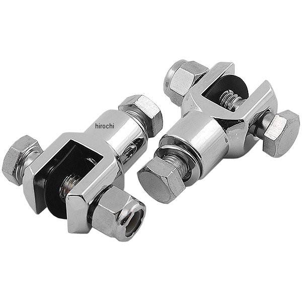 フットペグ クレビスマウント 3/8-24 スレッド (2個入り)