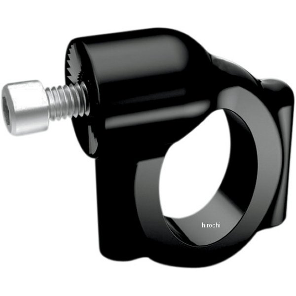 ナンバープレート サイド取り付けクランプ 86年以降XL 黒