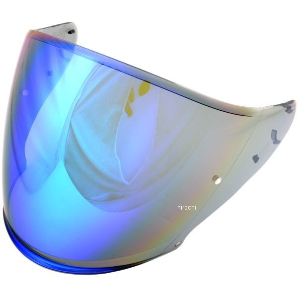 エキストラ EXTRA SHIELD シールド CJ-2 ピンロック ダークスモーク/青 ショウエイ用