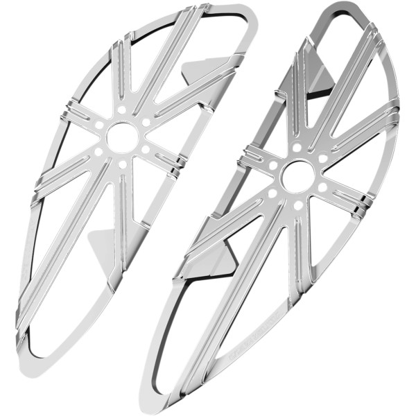 ドライバーフットボード 10-ゲージ クローム