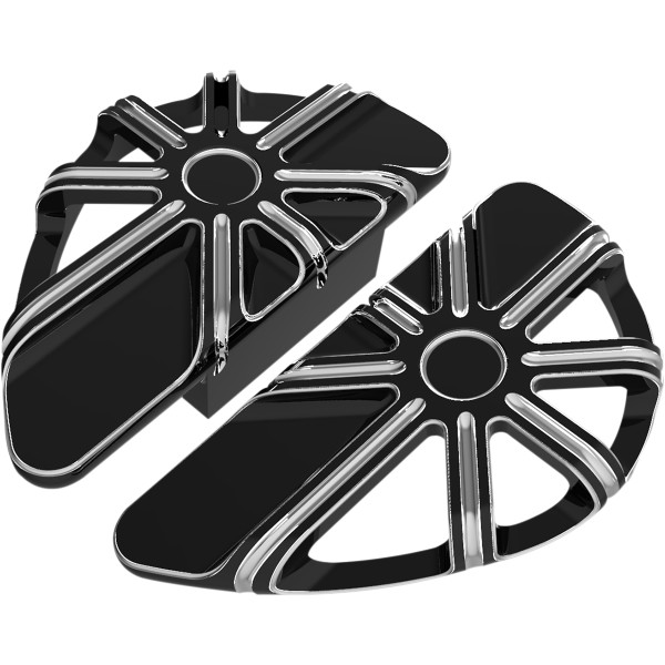 パッセンジャーフットボード 10-ゲージ 黒