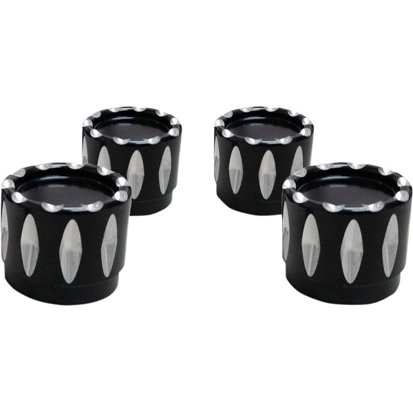 エイボン AVON ヘッドボルトカバー ライバル 黒 (4個入り)