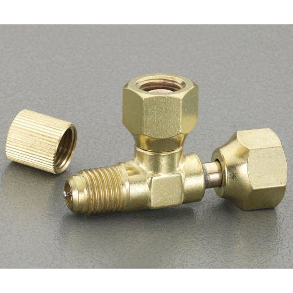 F1/4"xF1/4"xF5/16" アクセスバルブ