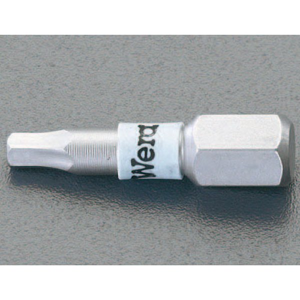 6.0x25mm Hexagon ドライバビット(ステンレス製)