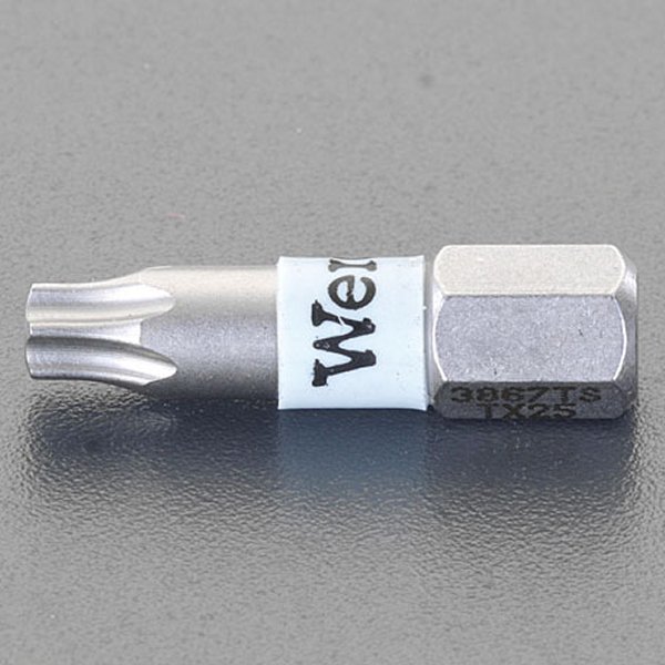 T30x25mm Torx ドライバービット(ステンレス製)