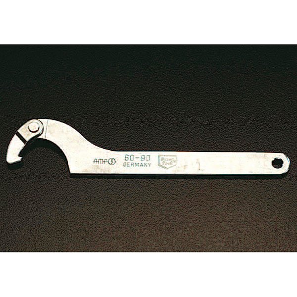 90-155mm 自在フックレンチ(ステンレス製)