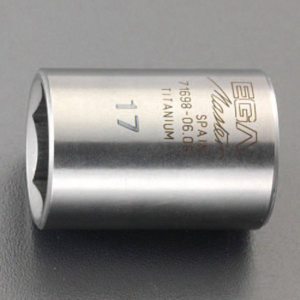 3/8"sqx14mm ソケット(チタン合金製)