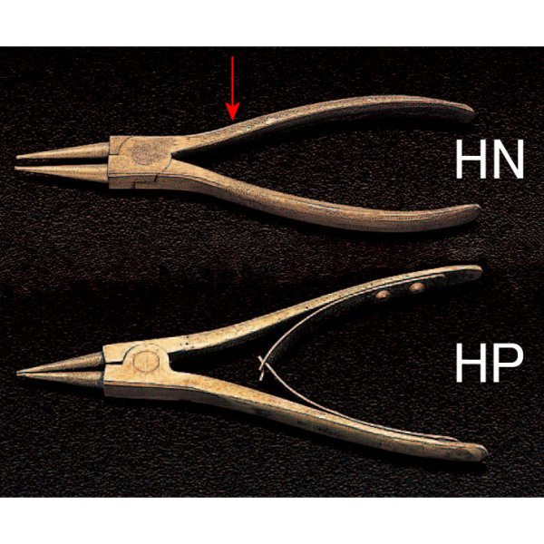 85-165mm 穴用スナップリングプライヤ(ノンスパーキング)