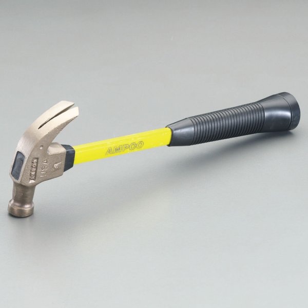 340g/22x356mm 釘抜き付ハンマー(ノンスパーキング)