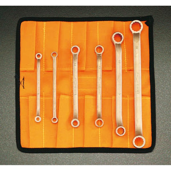 6丁組めがねレンチ(メトリック ノンスパーキング)