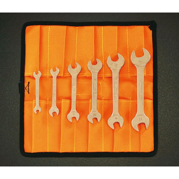 6本組両口スパナ(ミリ/ノンスパーキング)