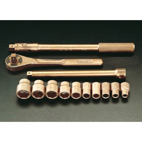 1/2"sq ソケットレンチセット(ノンスパーキング)