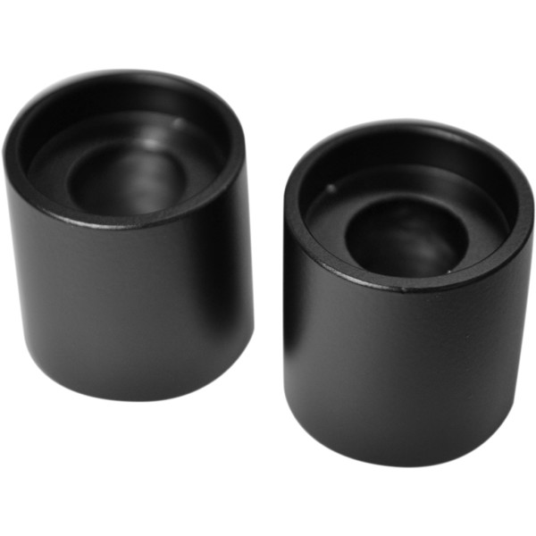 1インチバー用 延長ライザー 1インチ(25mm)高 黒(つや消し)