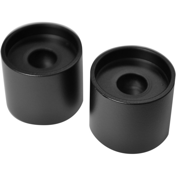 1.25インチバー用 延長ライザー 1インチ(25mm)高 黒(つや消し)
