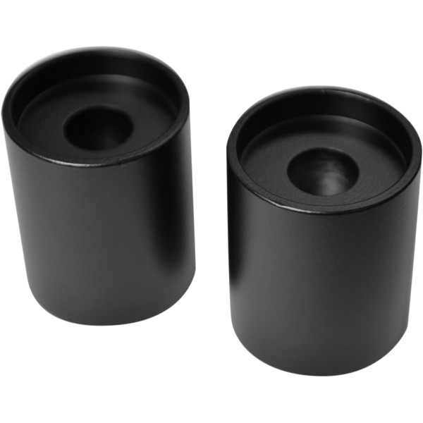 1.25インチバー用 延長ライザー 1.5インチ(38mm)高 黒(つや消し)