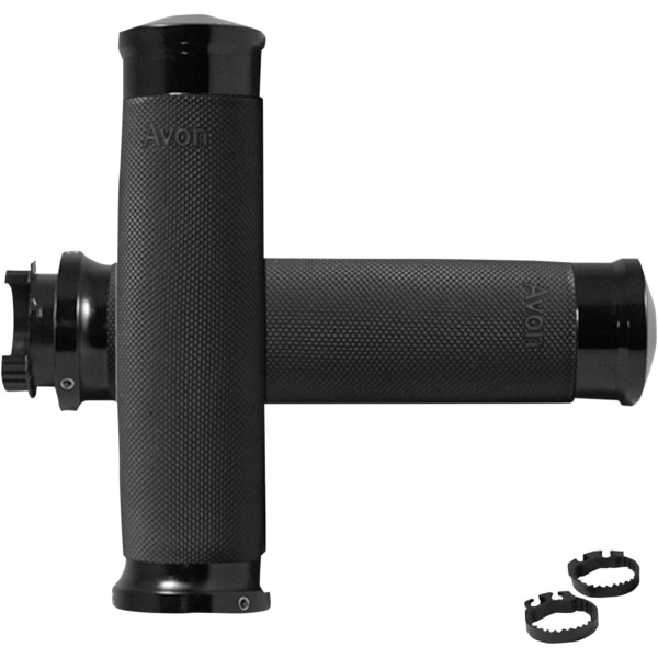 グリップ カスタム コンツアー 1インチハンドル用 黒