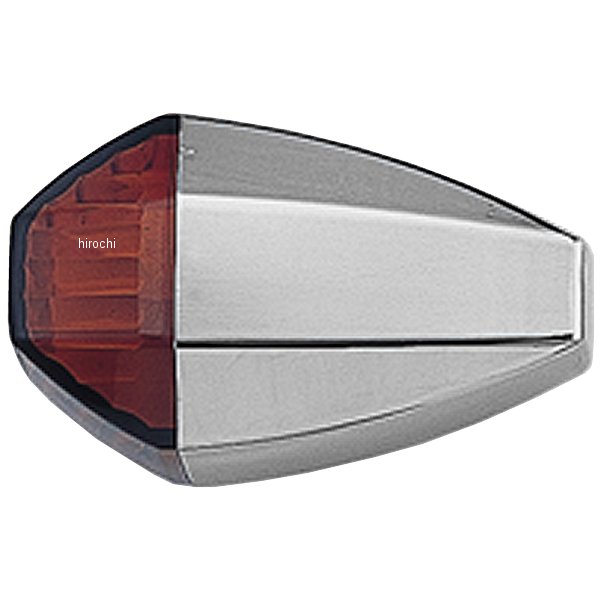 ハイグレードウインカー ZRタイプ クリスタルカットレンズ 2個入り クローム/アンバー