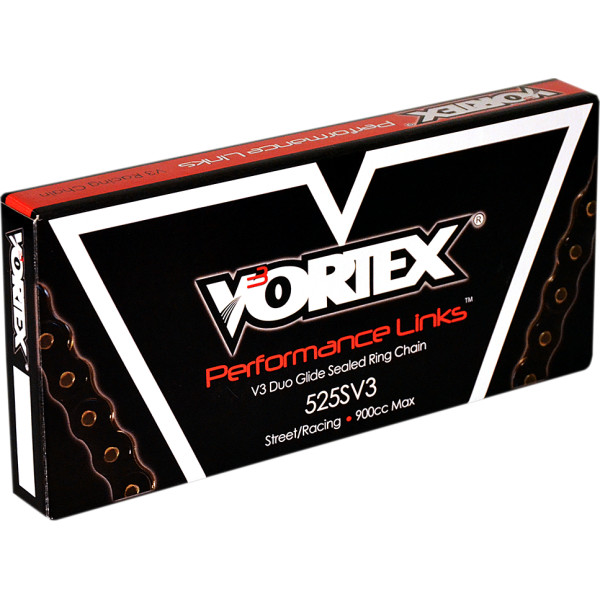 チェーン カシメタイプ 525SV3/120L 黒