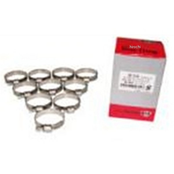 ホースクランプ バンドタイプ 27-35φ 10個入り