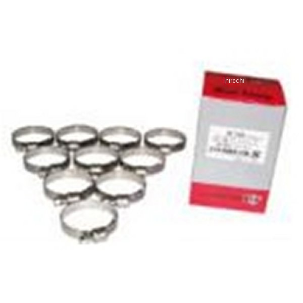 ホースクランプ バンドタイプ 30-38φ 10個入り