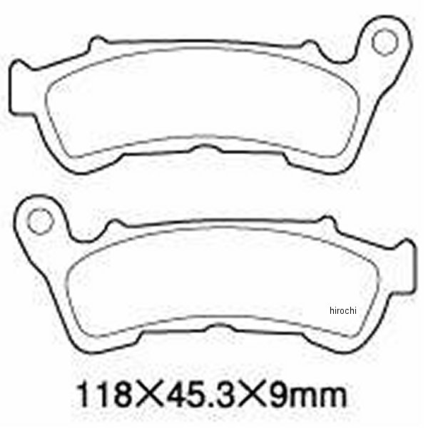 ブレーキパッド フロント 04年以降 フォルツァ、PS250 HD172