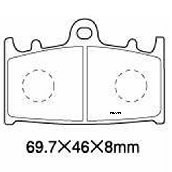 ブレーキパッド フロント 90年-00年 GSX1100カタナ、RGV250ガンマ SZ344