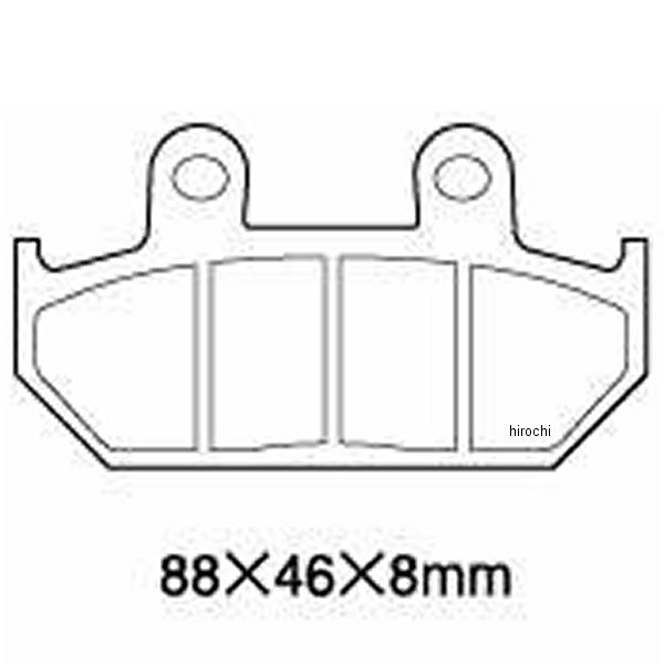 ブレーキパッド リア 09年以降 スカイウェイブ400、スカイウェイブ650 SZ357