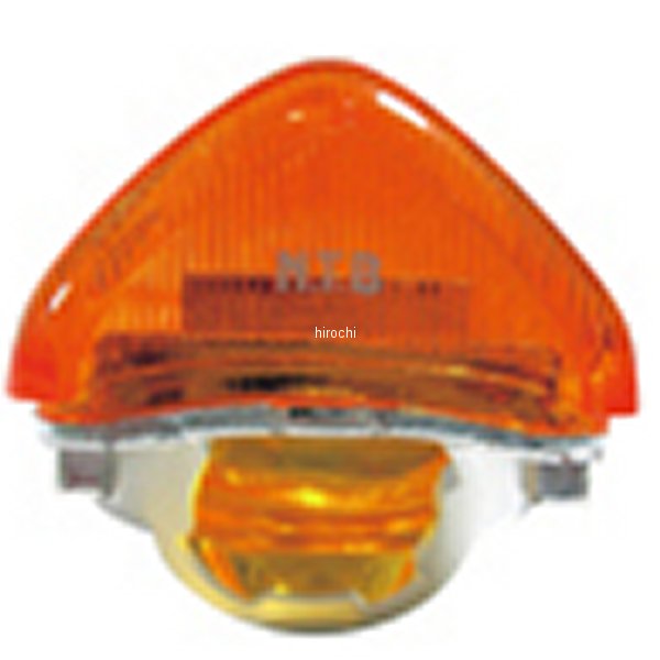 ウインカーレンズ フロント/リア VTR250W、CB250FT、CB400F 左右共通 1個売り 33420-KBH-901