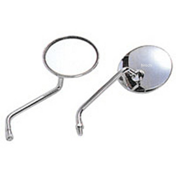 ミラー 丸型 メッキ 8mm 右側