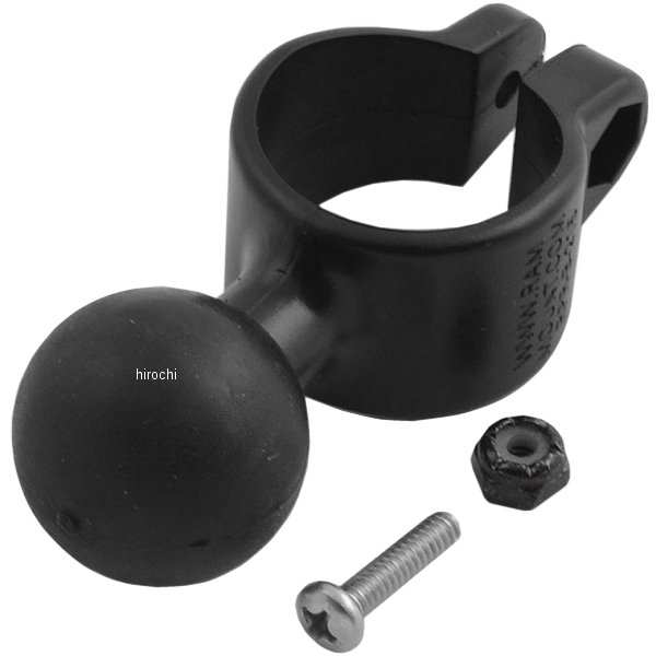 ハンドルバーマウント(ボール) 汎用 φ25.4mm用 黒