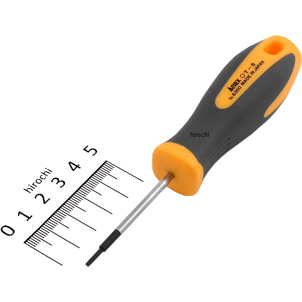 ヘクスローブドライバー T6X50