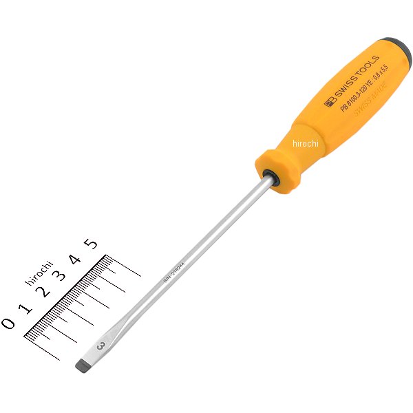 スイスツールズ  Swiss Tools レインボーマイナスドライバー 黄