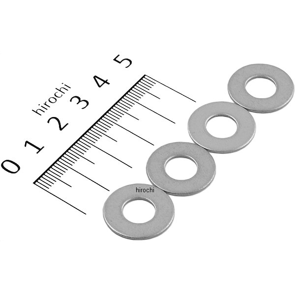 ステンレスフラットワッシャー 5/16インチ-18