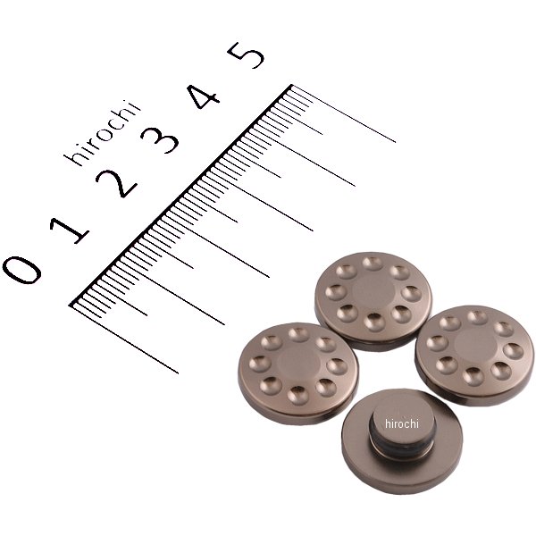 キャップボルトカバー M10用 4個入り チタン