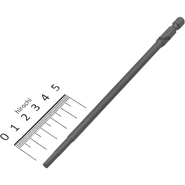 1/4インチ Hシャンク ヘックスビット 全長150mm 4mm