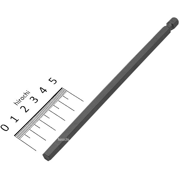 1/4インチ Hシャンク ヘックスビット 全長150mm 6mm